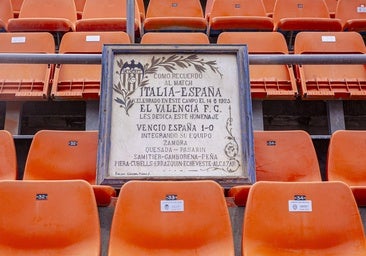 Mestalla celebra un siglo de historia internacional