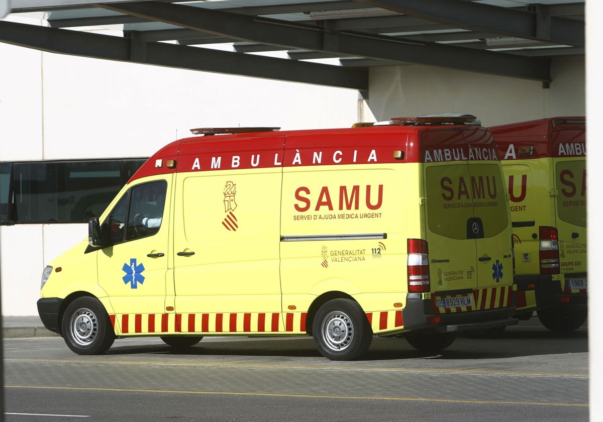 Imagen de archivo de una ambulancia.