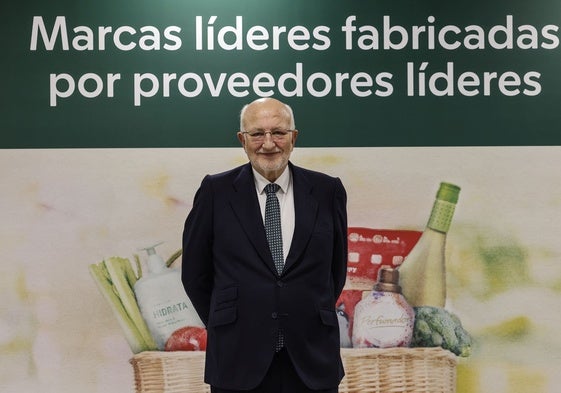 Juan Roig, en la última presentación de resultados de Mercadona.