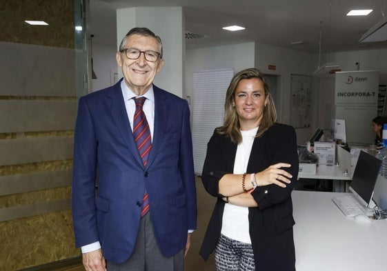Víctor Martínez Galán e Isabel Pérez-Cea.