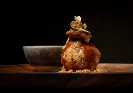 Tapa ganadora en Valencia.