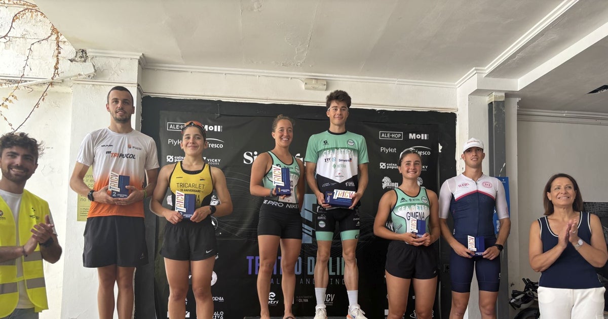 Amanda Moro y Pablo Martínez, campeones autonómicos de Triatlón Olímipico No Drafting