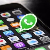 Aplicación WhatsApp en el móvil.