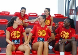 Las jugadoras españolas del Valencia Basket.