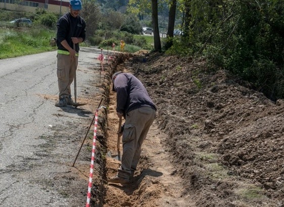 Actuación en la red de agua de la Paixarella.