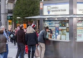 Una administración de Loterías y Apuestas del Estado, en una imagen de archivo.