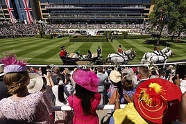 Carreras de caballos en Ascot.