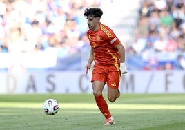 Diego López, durante uno de los partidos del Europeo sub-21.