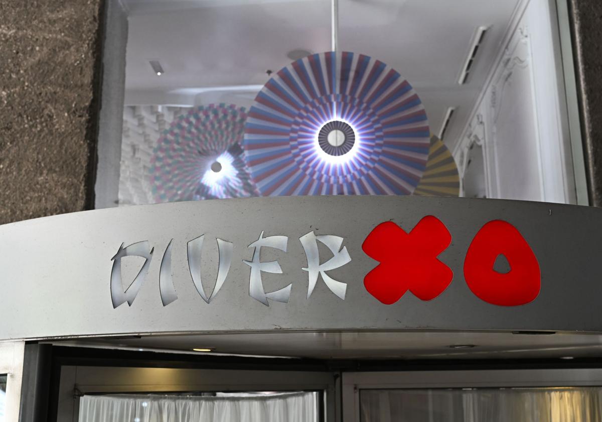 Entrada del restaurante español DiverXO, imagen de archivo.