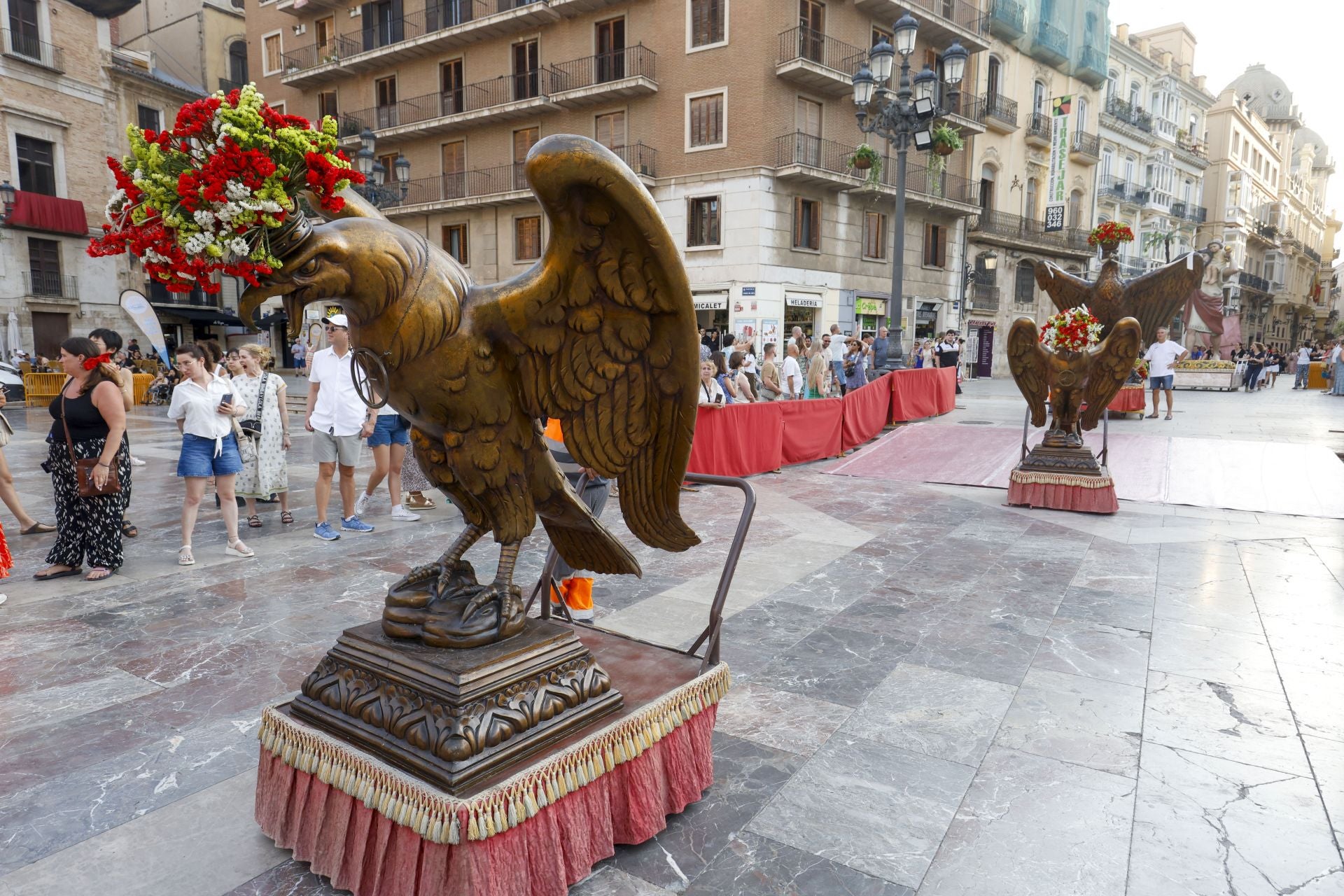 FOTOS | Las Rocas del Corpus ya están en la calle en Valencia