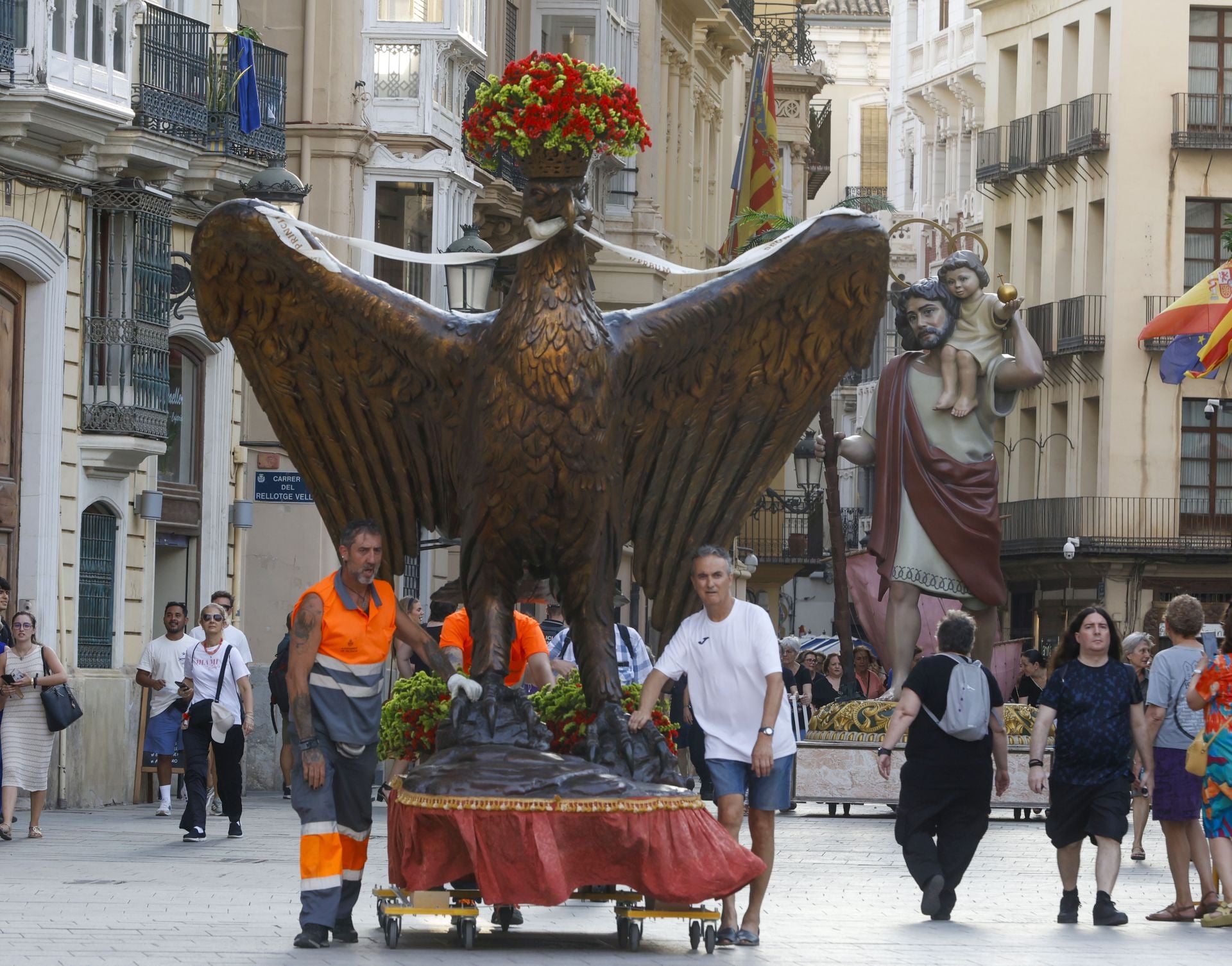 FOTOS | Las Rocas del Corpus ya están en la calle en Valencia