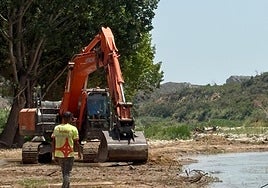 Mal estado de la playa.