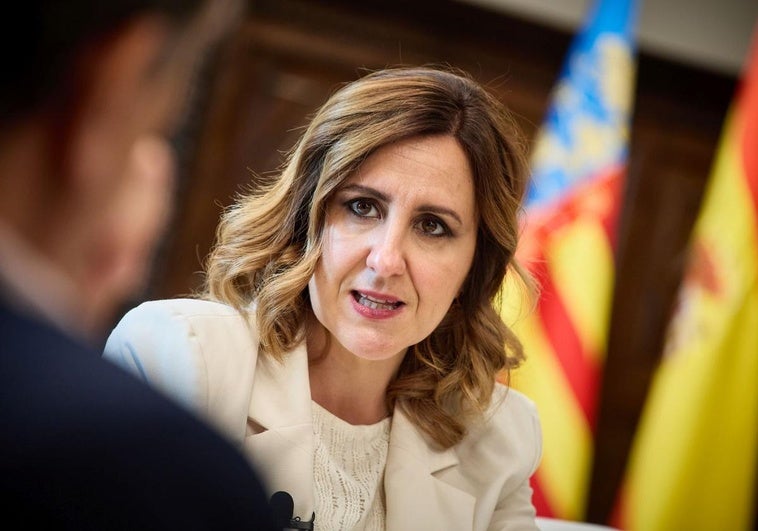 Catalá, durante la entrevista en la Alcaldía.