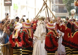 Cabalgata del Convite del Corpus Christi en Valencia.