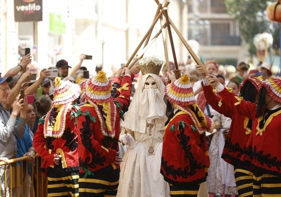 Cabalgata del Convite del Corpus Christi en Valencia.