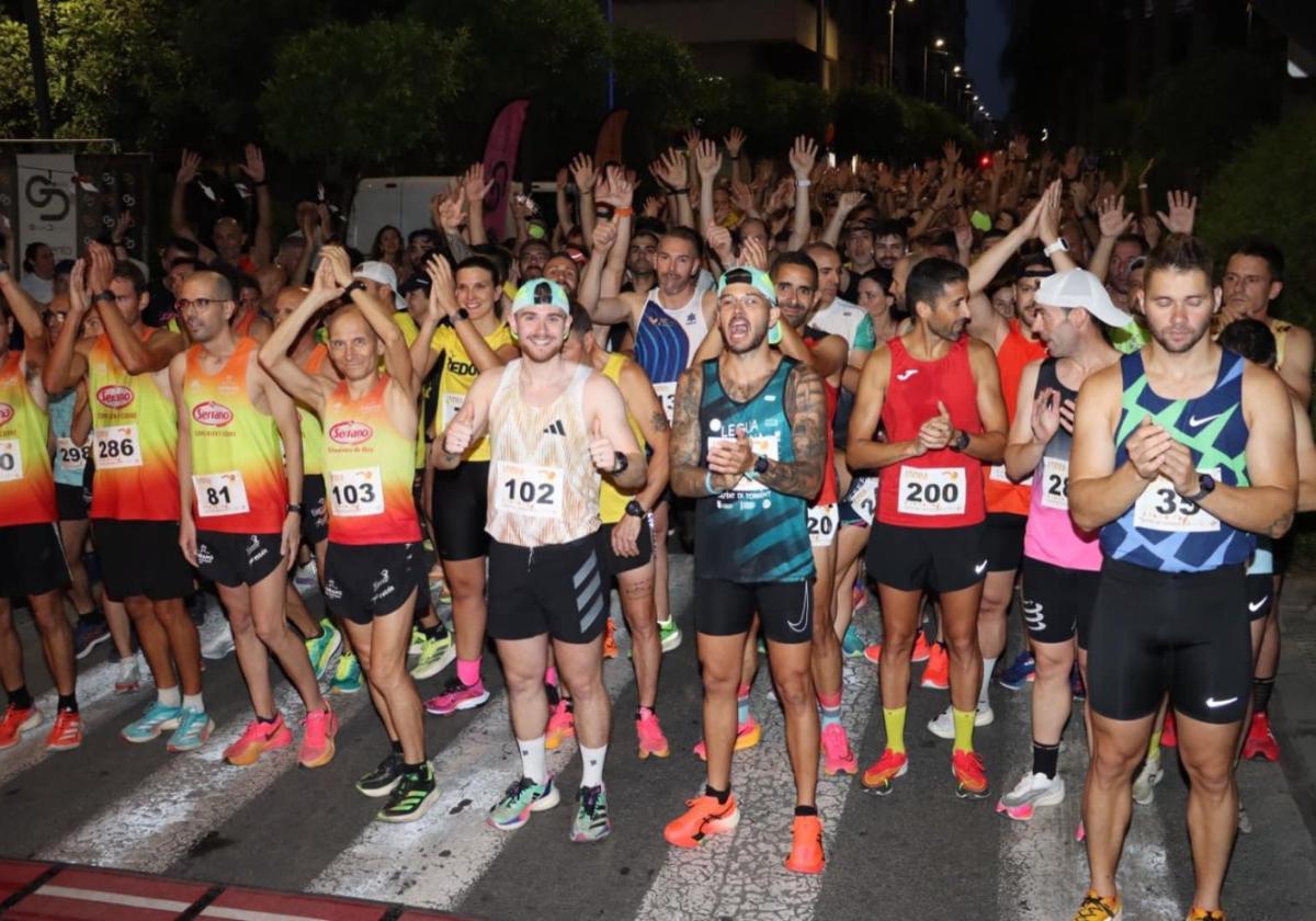 Corredores preparados para tomar la salida en una edición anterior de la carrera.