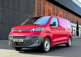 El Citroën Jumpy también cuenta con su respectiva versión eléctrica 'ë'.