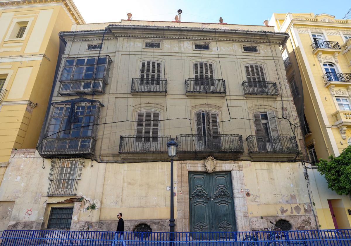 El Palacio de los Marqueses de Montortal, en Valencia