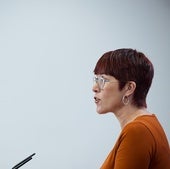 Àgueda Micó, este martes en el Congreso.