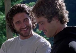 Gerald Butler (i) y Paul Walker (d).