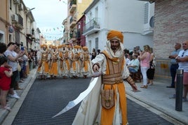Acto de los Moros y Cristianos de Alberic durante el año pasado.