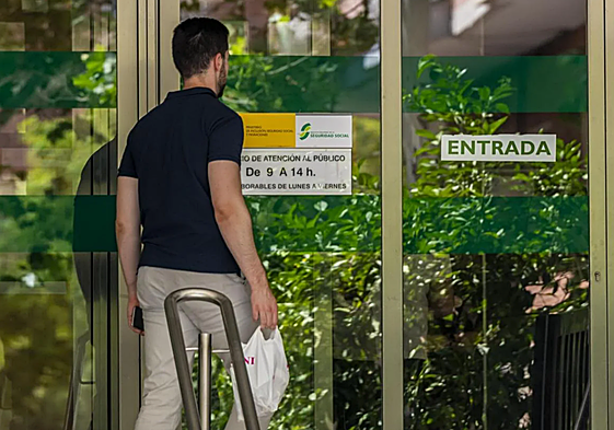 Un edificio de la Seguridad Social.