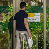 Un edificio de la Seguridad Social.