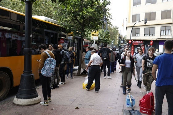 El transporte metropolitano de Valencia.
