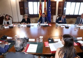 Carlos Mazón preside este jueves la reunión del pleno del Consell.
