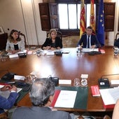 Carlos Mazón preside este jueves la reunión del pleno del Consell.