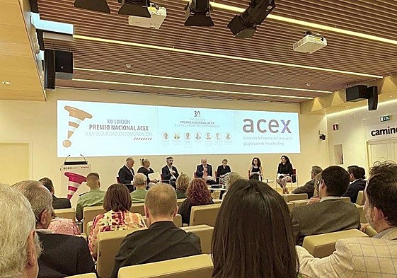 Metalesa ha ganado el Premio Nacional ACEX, que ha tenido lugar en el Colegio de Ingenieros de Caminos, Canales y Puertos de Madrid.