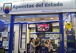 Una administración de lotería.