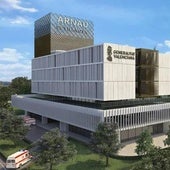 Figuración del nuevo hospital Arnau de Vilanova.