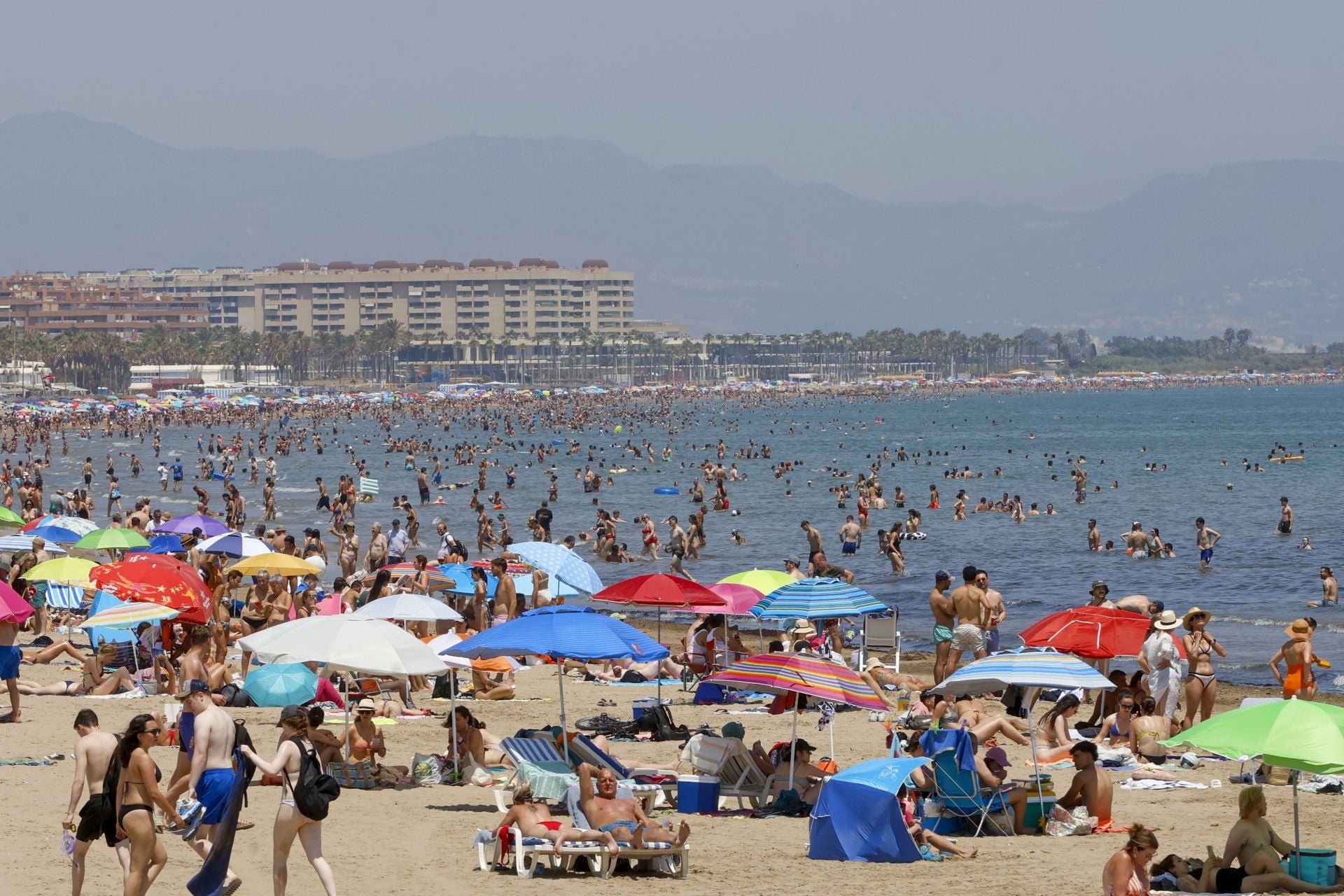 Valencia hierve: una ola de calor dispara las temperaturas este sábado