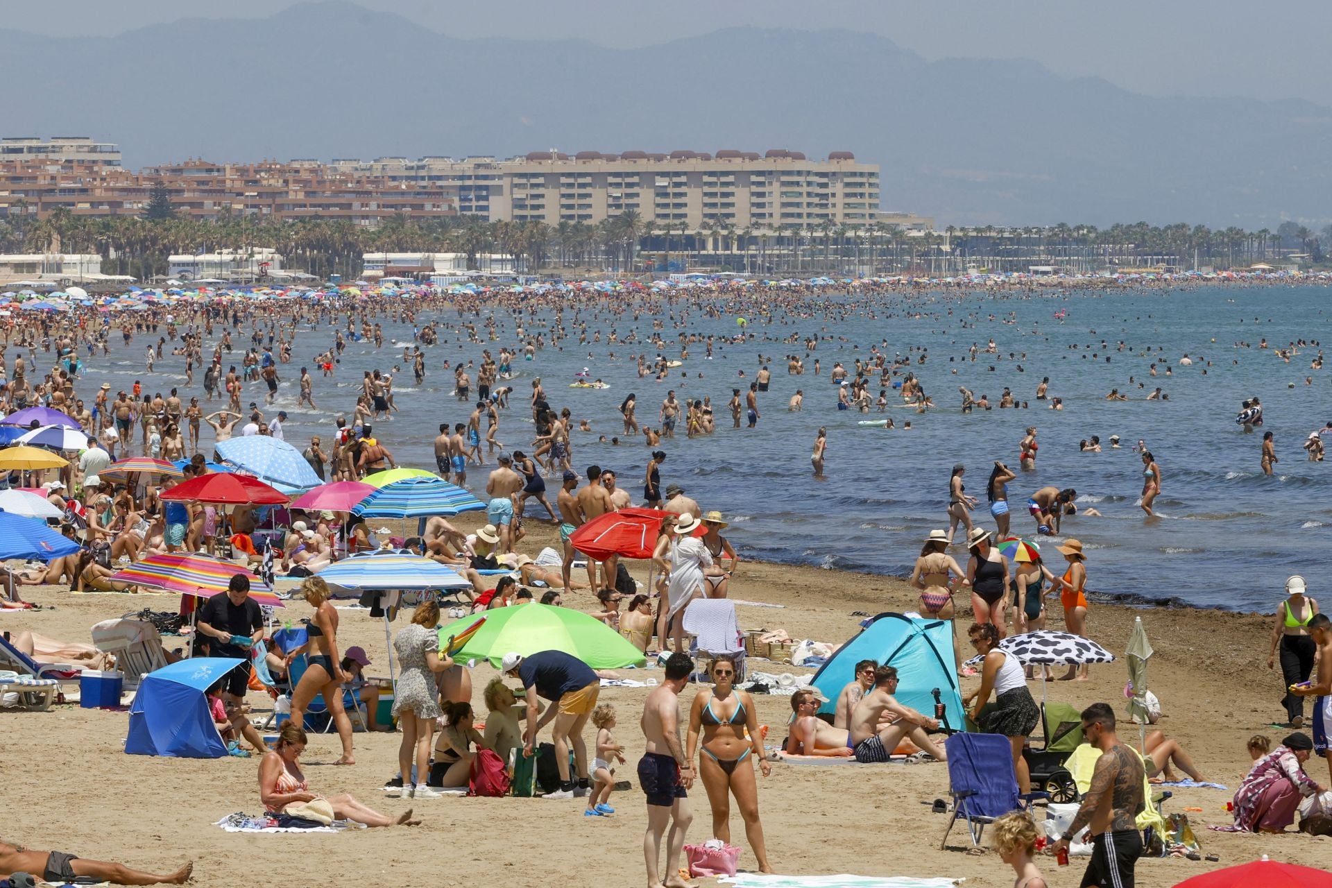 Valencia hierve: una ola de calor dispara las temperaturas este sábado