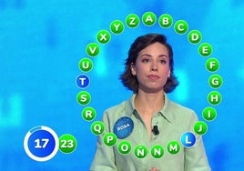Rosa Rodríguez, concursante de 'Pasapalabra'.