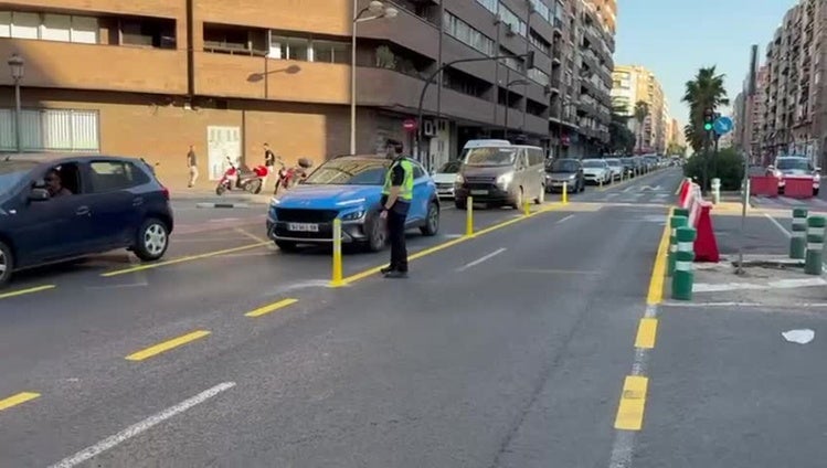 Las obras de Pérez Galdós ya provocan los primeros atascos