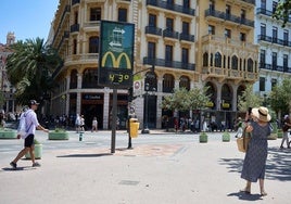 Calor en Valencia.