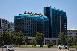 El edificio siniestrado comienza su proceso de rehabilitación.