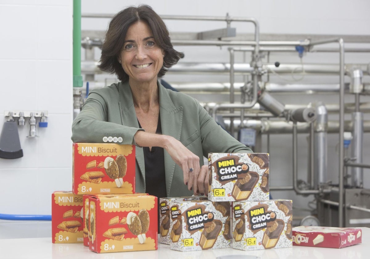 María José Félix, directora general de Helados Estiu.