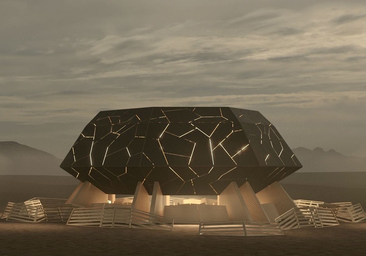 Temple of the Deep, la obra del arquitecto valenciano Miguel Arraiz.