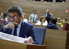 Pleno sesión de control a Carlos Mazón.