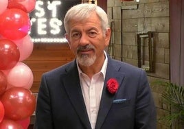 Carlos Sobera, presentador de 'First Dates'.