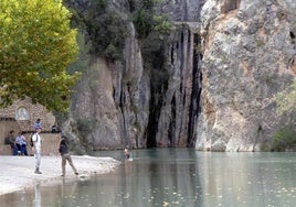 La piscina natural conocida como la Tailandia de Castellón