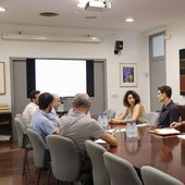 Reunión entre Ayuntamiento y CHJ sobre la reconstrucción.