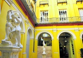 Patio del Palacio del Marqués de Campo.