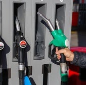Un surtidor de gasolina.