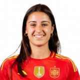 Jana Fernández, central de la selección española.