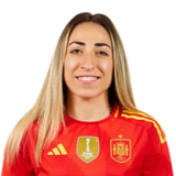 Olga Carmona, lateral izquierdo de la selección.