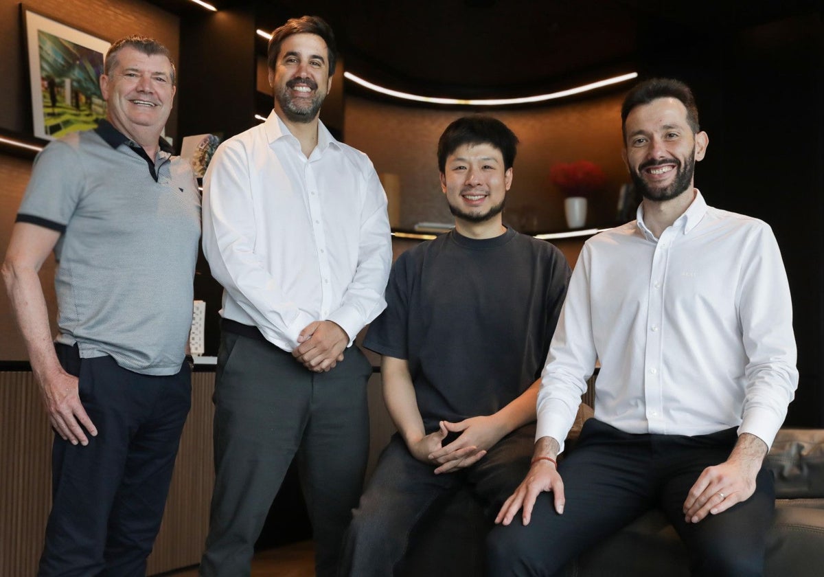 Gourlay, Solís, Kiat Lim y Corberán.